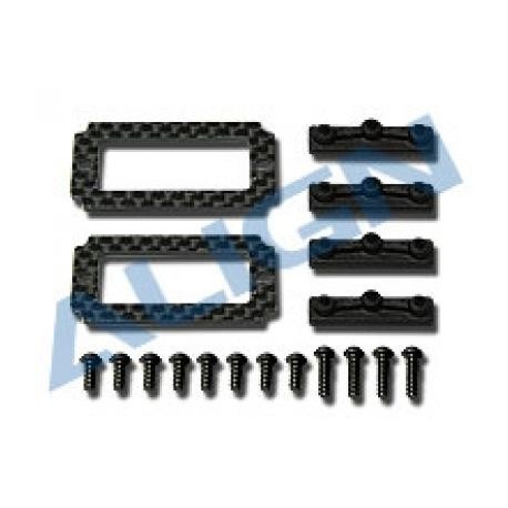 600N Carbon Fiber 18G Servo Adapter Plate HN6070