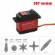 35KG 25T Waterproof Metal Gear Digital Servo For RC Models 180 Degree Aluminium