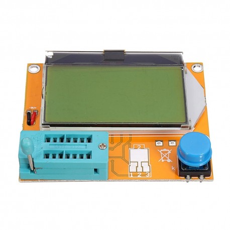 Geekcreit® LCR-T4 12864 LCD Graphical Transistor Tester Resistance Capacitance ESR SCR Meter