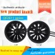 QX-MOTOR 50 mm EDF 12 Blades Ducted Fan with CW CCW Brushless Motor