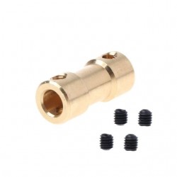5mm-5mm Copper Coupler For RC Boat