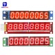 MAX7219 8 Digit LED Tube Display Control Module for Arduino 3.3V 5V Microcontroller Serial Driver 7