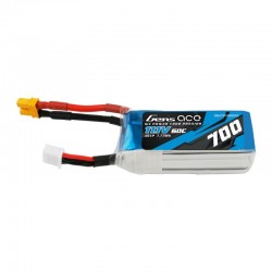 Gens ace 700mAh 11.1V 60C 3S1P Lipo Battery Pack with XT30