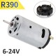R280 RS360 R380 390 395 DC Motor 6V-24V 12V 12000-24000RPM Metal High Speed Micro Motor