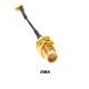 PandaRC MMCX to SMA/RP-SMA Female Adapter Connector Cable 70mm for PandaRC VT5804/Flytower