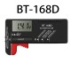 BT-168 AA/AAA/C/D/9V/1.5V batteries Universal Volt Tester