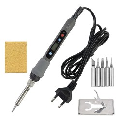 Soldering Iron 80W Adjustable Temperature Electric Solder Iron Rework Station