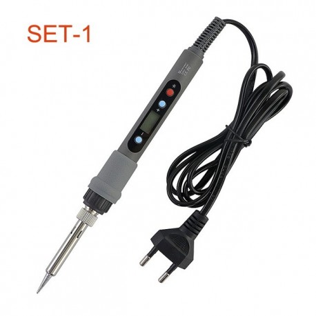 Soldering Iron 80W Adjustable Temperature Electric Solder Iron Rework Station
