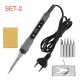 Soldering Iron 80W Adjustable Temperature Electric Solder Iron Rework Station