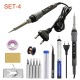 Soldering Iron 80W Adjustable Temperature Electric Solder Iron Rework Station