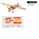 Dancing Wings Hobby E31 J3 FireBird 600mm Wingspan PP Foam RC Airplane Fixed Wing Aircraft