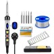 Adjustable Temperature Digital Electric Soldering Iron 220V / 80W Welding Solder Rework Station Heat Pencil Tips Repair Tool
