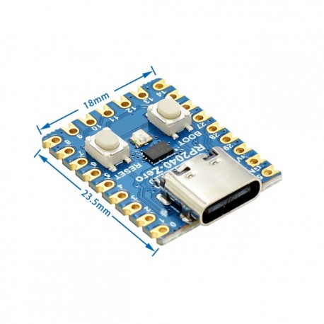For Raspberry PI RP2040-Zero microcontroller development board PICO motherboard dual core processor
