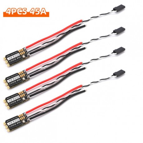 HSKRC Brushless 45A 2-4S BLHeli-S ESC Speed Controller Oneshot DSHOT600 for FPV Racing