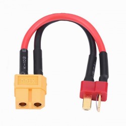 XT60 Female Plug To T Male Plug Adapter Connector