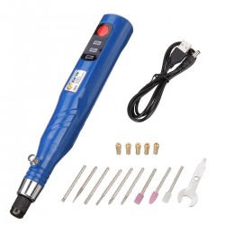 USB Cordless Rotary Tool Kit Woodworking Engraving Pen 3 Speed Adjustable DIY