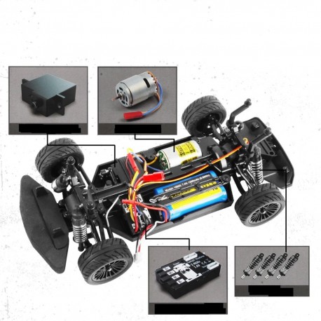 UDIRC 1607/PRO RTR 1/16 2.4G 4WD RC Car Brushed/Brushless Drift On-Road