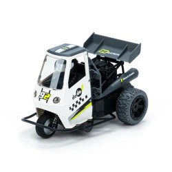 S810 1/16 2.4G RC Tricycle Motorcycle LED Light Spray Stunt Vehicles Car Full Proportional