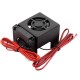 1pc 3D printer parts fan cover CR-10S fan fixed cover Ender-3 fan protection cover Cooling Fan Cover print head fan accessories