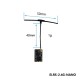 HSKRC ELRS Receiver 2.4GHz/915MHz NANO ExpressLRS RX With T-Type Antenna Support WiFi For FPV RC Racing Drone