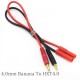 HXT-4mm Charging Connector to 4mm Banana Plug Cable Lipo Battery 12AWG Lead