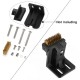 FYSETC 3D Printer Cleaner Tool Copper Wire Toothbrush Copper Brush Handle for Hotend Cleaning Nozzle Heater Block