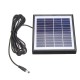 Portable Solar Panel 5W 5/12V Small Cell Module Polysilicon Board Outdoor DIY Solar Charger