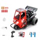 S100 1/16 2.4G 2WD RC Tricycle Motorcycle LED Light Spray Stunt Vehicles Car Full Proportional