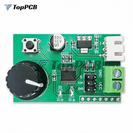 MG995 MG996 SG90 Dual Channel Servos Adjustable Knob Serial Control Board Switch 8-Bit MCU