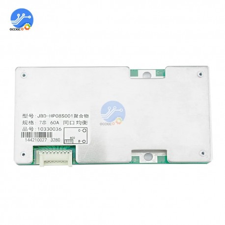 BMS 7S 24V 40A/60A 18650 Lithium Battery Smart Protection Board Balance