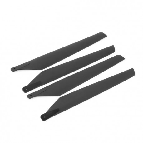 RC Pro X Plastic Blade (A + B) For Lama - Black Color