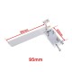 1 Piece RC Boat Aluminium Alloy Brand New Hot Sale 75mm 95mm Metal Suction Water Rudder For Remote Control RC Boats CNC Parts