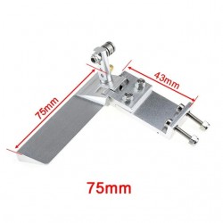 75mm Metal Suction Water Rudder For Remote Control RC Boat