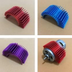 TT01 Blue Aluminium Motor Heat Sink TT-01 53664 For 540 Motor RC Car Parts