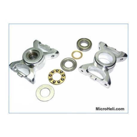 MH Main Shaft Bearing Block w/THRUST BEARINGS (SLV) TREX500