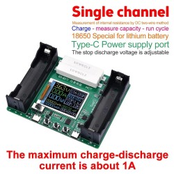 18650 Lithium Battery Capacity Tester Module MAh MWh Digital Battery Power Detector Module