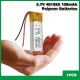 3.7V 100mAh 401025 Lithium Polymer LiPo Rechargeable Battery