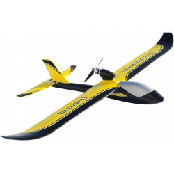 Joysway: Huntsman 1100 Glider V2 2.4GHz RTF (span 110cm) - yellow (NO CAB)