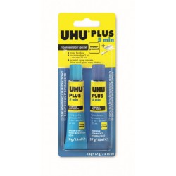 UHU Epoxy Glue Plus 5min 2x15ml