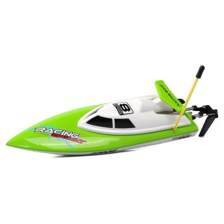 Double Horse: Motorboat FT008 1:18 (14km/h, 27MHz, RTR) - Green