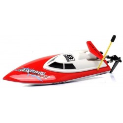 Double Horse: Motorboat FT008 1:18 (14km/h, 27MHz, RTR) - Red