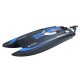 Double Horse: Motorboat Double Horse 7014 (2.4GHz, RTR, speed up to 14km/h) - Blue