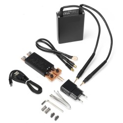 DH20 Pro 9 Gears Mini Spot Welder with Extra Single-handed Welding Pen Nickel Plate 18650 Battery Welder Spot Welding Machine