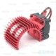 RC 1/10 540 550 Motor Heat Sink With Cooling Fan 03300 3650 3660 3674 HSP 03011 107051 7014