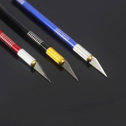 NEWACALOX 5Pcs Hobby Blades Precision Art Wood Carving Knife Set Tools