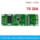 BMS 7S 24V 10A 15A 20A 30A Li-ion 18650 Battery Charge Board With Balance Function