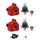 2 Sets Differential And Gear box for Wltoys 144001 144002 1/14 4WD 124018 124019