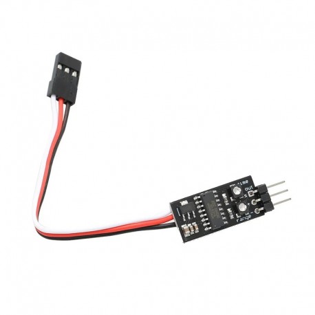 1pcs Servo Signal Converter Board Conversion Module Adjustable Angle Digital Signal Transfer Voltage 3.6-16V 50Hz for RC Model