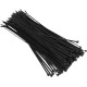 GOOBAY δεματικά καλωδίων 17068, 100x2.5mm, μαύρα, 100τμχ