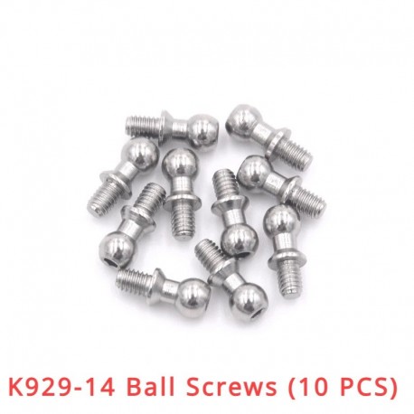 WLtoys K929 124010 RC Remote Control Car Spare Parts Ball Head Screws K929-14